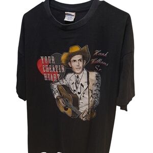 Black Short Sleeve Tee with Colorful Graphic Design